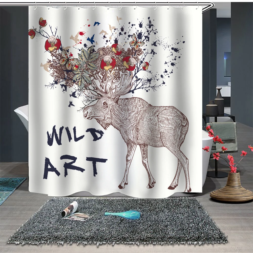 Custom Made Shower Curtain Bathroom Curtain Partition + Hooks 1.5m x 1.8m 1.8m x 1.8m 1.8m x 2m Eco-friendly Caribou White
Custom Made Shower Curtain Bathroom Curtain Partition + Hooks 1.5m x 1.8m 1.8m x 1.8m 1.8m x 2m Eco-friendly Caribou White