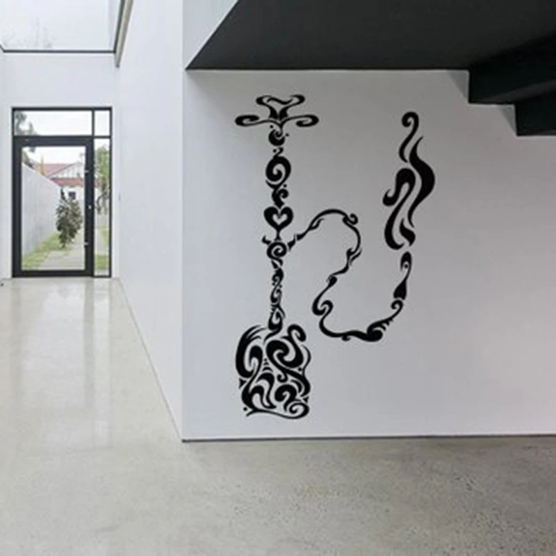Removable Shisha Vinyl Sticker Hookah Waterpipe Wall Decor House Cafe Smoke Shop Store Logo Outdoor Sign Decor L963
Removable Shisha Vinyl Sticker Hookah Waterpipe Wall Decor House Cafe Smoke Shop Store Logo Outdoor Sign Decor L963