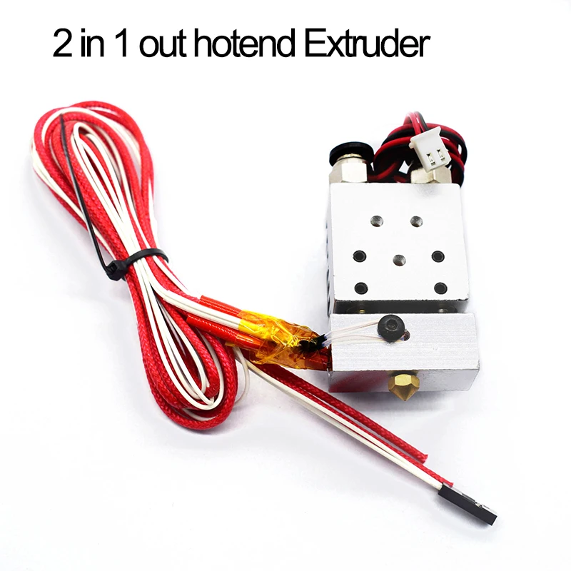 12v/24v Extruder 2-In-1-Out colors 1 input 2 output Hotend Bowden with Titan/Bulldog Extruder for 3D Printer I3 parts
12v/24v Extruder 2-In-1-Out colors 1 input 2 output Hotend Bowden with Titan/Bulldog Extruder for 3D Printer I3 parts