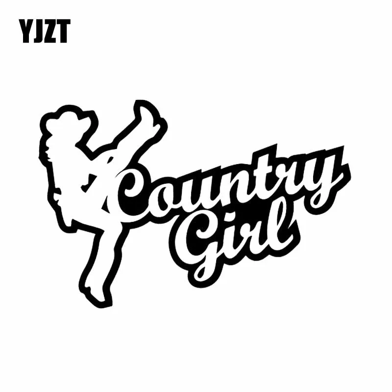 YJZT 14.8X9.9CM Country Girl JDM Vinyl Decal Car Sticker Funny Cartoon Black/Silver C26-0107
YJZT 14.8X9.9CM Country Girl JDM Vinyl Decal Car Sticker Funny Cartoon Black/Silver C26-0107