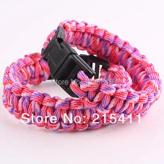 Free DHL100PCS Shipping Paracord Parachute Cord Survival Bracelet Weave bracelet Handmade Bracelet
Free DHL100PCS Shipping Paracord Parachute Cord Survival Bracelet Weave bracelet Handmade Bracelet
