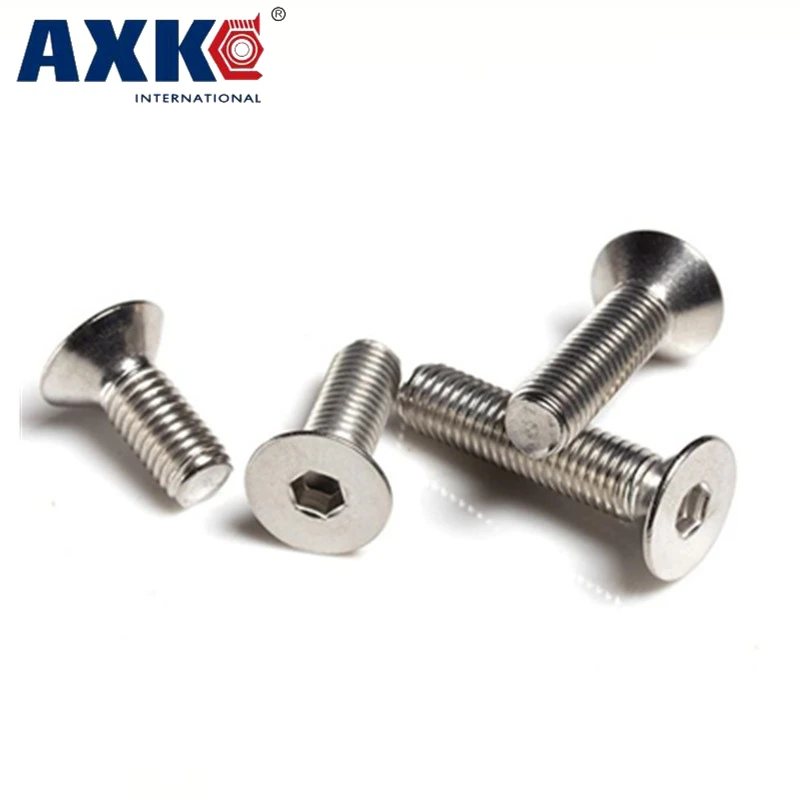 2# #2-56*1/2 #2-56*5/8 1/2" 5/8" 304 Stainless Steel US UNC Coarse Thread Bolt Hexagon Socket Flat Countersunk CSK Head Screw
2# #2-56*1/2 #2-56*5/8 1/2" 5/8" 304 Stainless Steel US UNC Coarse Thread Bolt Hexagon Socket Flat Countersunk CSK Head Screw