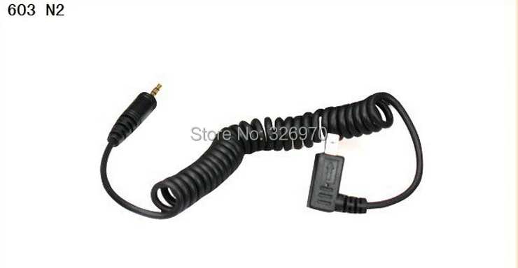LS-2.5/N2 Shutter Release Cable for RF-603 RF603II N2, for Nikon D70s Nikon D80 free shipping
LS-2.5/N2 Shutter Release Cable for RF-603 RF603II N2, for Nikon D70s Nikon D80 free shipping