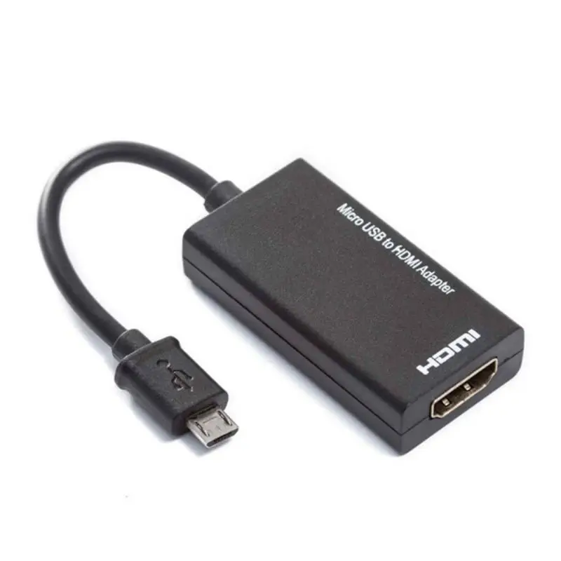 Адаптер Micro USB штекер-HDMI гнездо 1080P HDMI кабель для Android телефона планшета ТВ