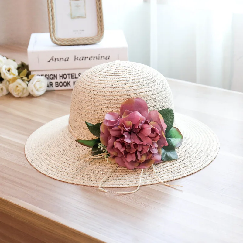 2018 Summer New Pattern Korean Will Flowers Ma'am Straw visor Hat Sunshade Vacation Beach Hat chapeau femme sun hats for women
2018 Summer New Pattern Korean Will Flowers Ma'am Straw visor Hat Sunshade Vacation Beach Hat chapeau femme sun hats for women
