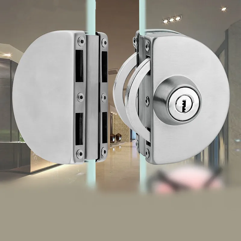 1 Set Double Open Glass Door Lock Stainless Steel Double Bolt Sliding Door Lock 10-12mm Office Glass Safety
1 Set Double Open Glass Door Lock Stainless Steel Double Bolt Sliding Door Lock 10-12mm Office Glass Safety