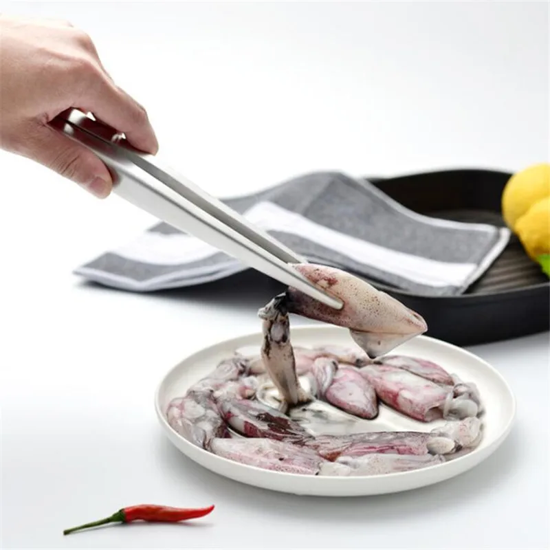 Multifunctional Stainless Steel High Temperature Steak Clip Pizza Toast Baking Barbecue Kitchen Food | Дом и сад