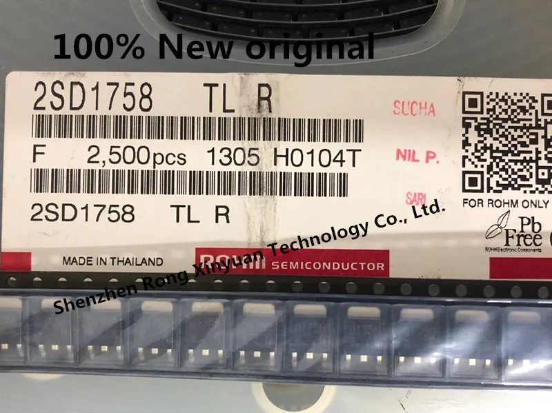 10 шт./лот 2SC3709-Y C3709 2SC3709. 2SD1758TLR D1758 2SD1758 100% Новый оригинальный гарантия качества |