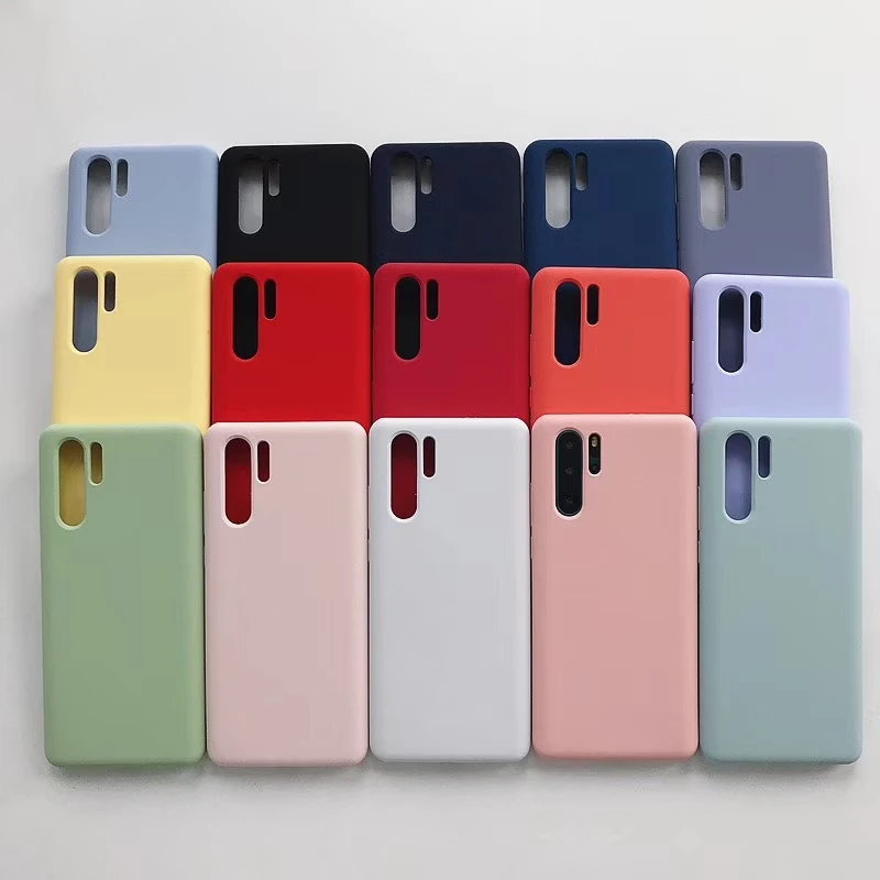 Pure Liquid Silicone Case For Huawei P30 /P30 Pro Soft Cover Sand Matte All-Inclusive Coverage Yellow Orange Pink Blue Green
Pure Liquid Silicone Case For Huawei P30 /P30 Pro Soft Cover Sand Matte All-Inclusive Coverage Yellow Orange Pink Blue Green