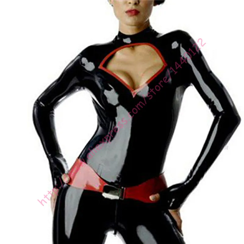 Women original design Black sexy latex leotard club wear for women plus size Jumpsuit Customize Service
Women original design Black sexy latex leotard club wear for women plus size Jumpsuit Customize Service