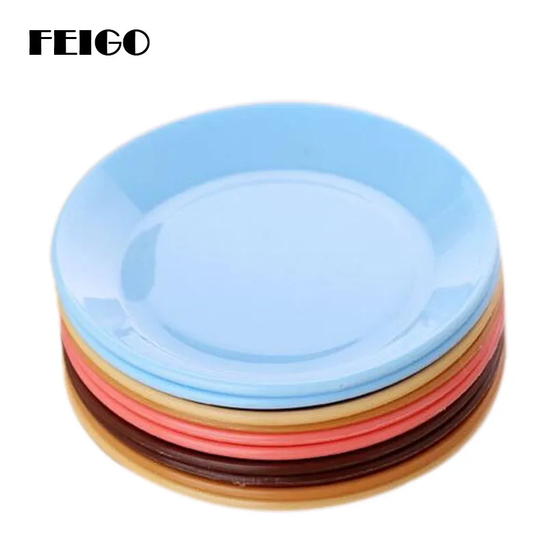 FEIGO 1Pc Dinner Plates Colorful Tableware Fruit Saucer Food-grade Plastic Plates Snack Dish Kitchen Supplies Dishes Plates F511
FEIGO 1Pc Dinner Plates Colorful Tableware Fruit Saucer Food-grade Plastic Plates Snack Dish Kitchen Supplies Dishes Plates F511
