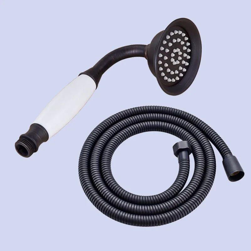 

Oil Rubbed Bronze Bathroom Rainfall shower head Water-Saving Fixed Shower hand held shower and shower hose Kxz041