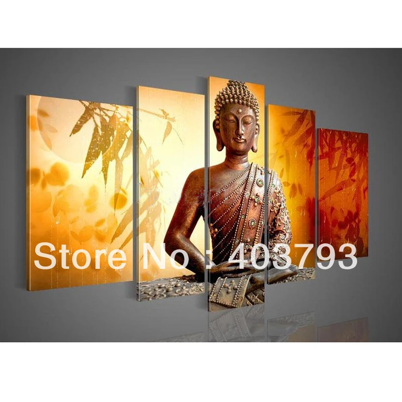free shipping Hand-painted Hi-Q wall art home oil painting on canvas Religious Sakyamuni Buddha statue Bamboo leaves Orange
free shipping Hand-painted Hi-Q wall art home oil painting on canvas Religious Sakyamuni Buddha statue Bamboo leaves Orange