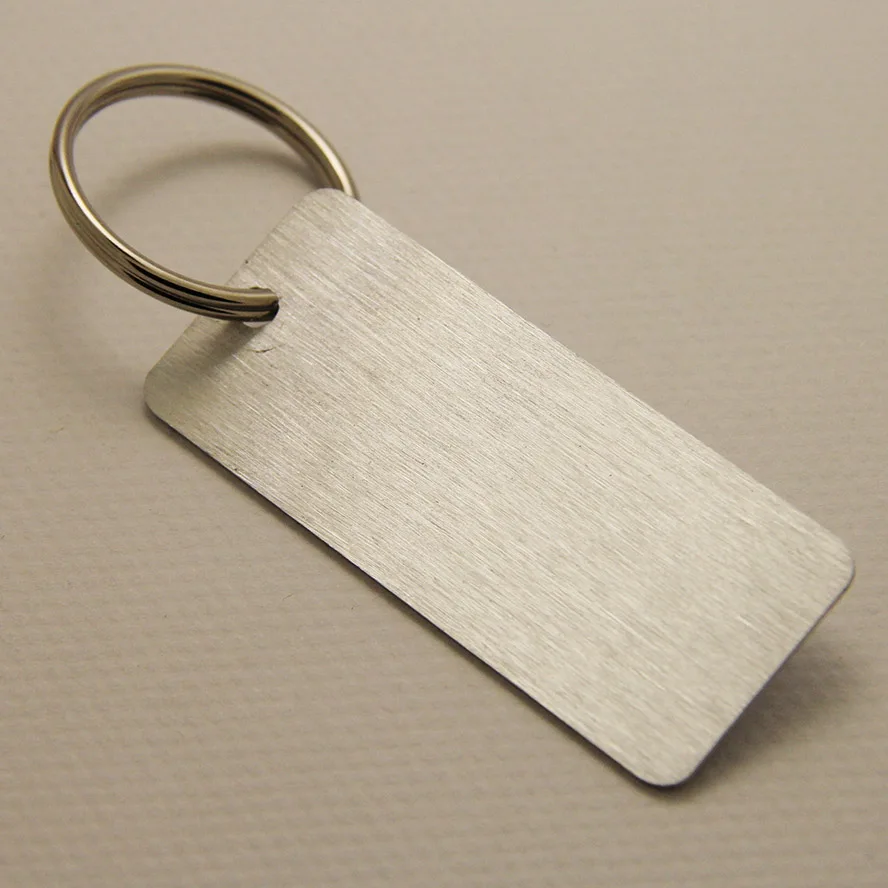 10 шт. алюминиевые брелоки для автомобильных ключей с лазерным логотипом и