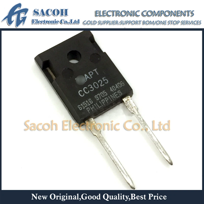 Новый оригинальный 10 шт./лот APTCC3025 CC3025 или APTCC3028 CC3028 или APTCC3015 или APTCC3017 CC3017 TO-247 силовой выпрямительный диод
Новый оригинальный 10 шт./лот APTCC3025 CC3025 или APTCC3028 CC3028 или APTCC3015 или APTCC3017 CC3017 TO-247 силовой выпрямительный диод