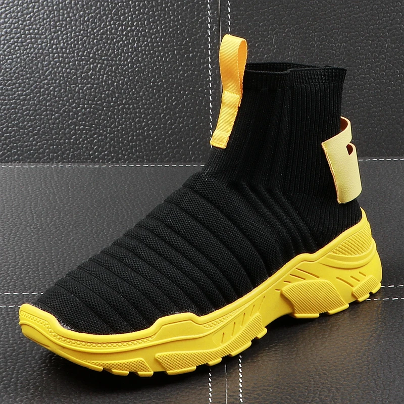 CuddlyIIPanda New Roman Socks Boots Men Lightweight High Top Men's Sneakers Breathable Slip on Flat Shoes Man Stretch Footwear
CuddlyIIPanda New Roman Socks Boots Men Lightweight High Top Men's Sneakers Breathable Slip on Flat Shoes Man Stretch Footwear