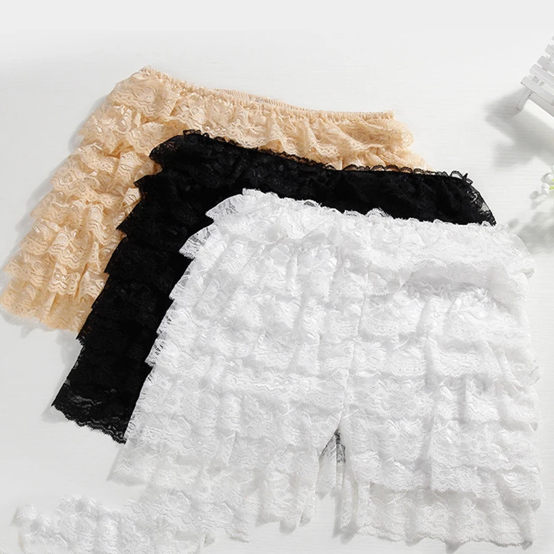 Women Casual Safety Short Pants Layer Lace Ruffle High Elastic Waist Thin Breathable New Underpants Soft 904-A477
Women Casual Safety Short Pants Layer Lace Ruffle High Elastic Waist Thin Breathable New Underpants Soft 904-A477