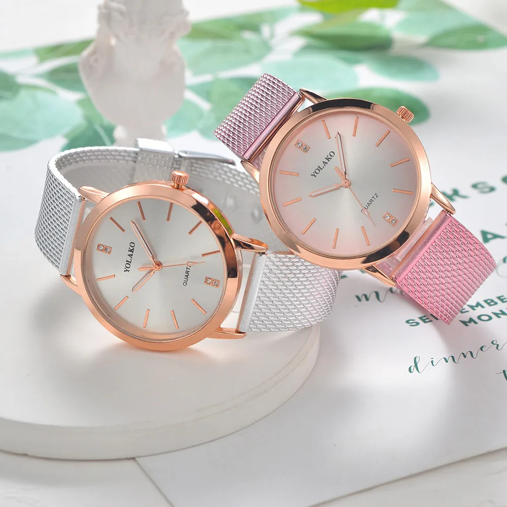 YOLAKO Top Brand Women Watches Fashion Luxury Wrist Dress Watch For Women Ladies Watch Reloj Mujer Women Bracelet Clock Gifts
YOLAKO Top Brand Women Watches Fashion Luxury Wrist Dress Watch For Women Ladies Watch Reloj Mujer Women Bracelet Clock Gifts