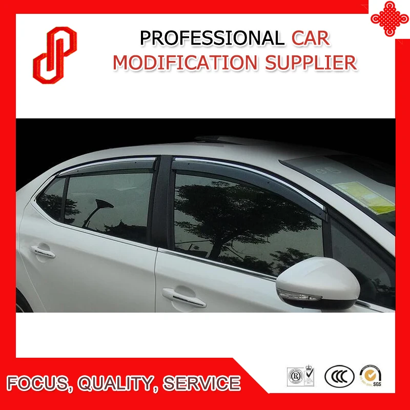 High Quality Injection molding trim vent shade rain sun wind deflector window visor for Citroen C4L 2013 - 2018
High Quality Injection molding trim vent shade rain sun wind deflector window visor for Citroen C4L 2013 - 2018