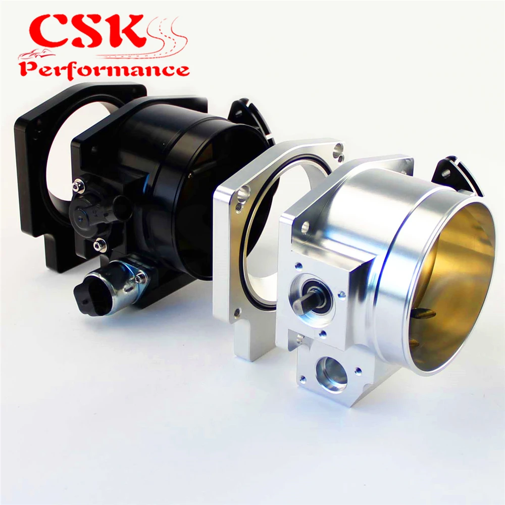 102mm Throttle Body w/ TPS IAC + Manifold Adapter Plate Fits For GEN III LS1 LS2 LS3 LS6 LS7 LSX Silver/Black
102mm Throttle Body w/ TPS IAC + Manifold Adapter Plate Fits For GEN III LS1 LS2 LS3 LS6 LS7 LSX Silver/Black