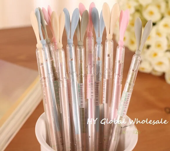 1pcs/lot Vintage Rabbit Ears design Gel pen with Dust cup DIY Multifunction pen 0.38mm Black ink
1pcs/lot Vintage Rabbit Ears design Gel pen with Dust cup DIY Multifunction pen 0.38mm Black ink