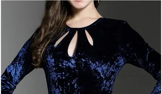 New Europe Fashion Women's Spring Autumn Dresses High-end Gold Velvet Party Vestido Clothing Sexy Ladies Long Fishtail Dress 271
New Europe Fashion Women's Spring Autumn Dresses High-end Gold Velvet Party Vestido Clothing Sexy Ladies Long Fishtail Dress 271