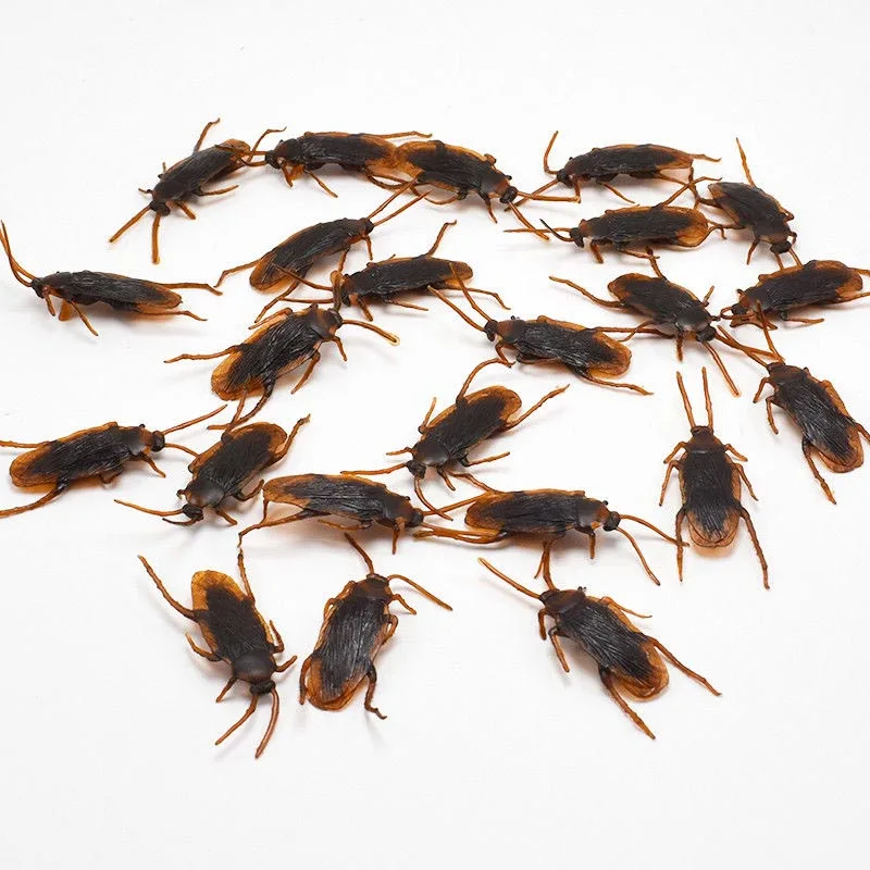 LCLL-12 Pcs Halloween Simulated Plastic Cockroaches Deceptive Props Toy Trick Decor
LCLL-12 Pcs Halloween Simulated Plastic Cockroaches Deceptive Props Toy Trick Decor