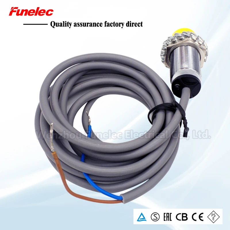 M18 DC6-36V Industrial automation 3 wires LJ18A3-8-Z/BX NPN NC PNP NO metal detection inductive proximity sensor switch
M18 DC6-36V Industrial automation 3 wires LJ18A3-8-Z/BX NPN NC PNP NO metal detection inductive proximity sensor switch