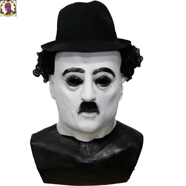 Realistic Movie Comedy Actor Chaplin Latex Mask For Men And Women Halloween Party Cosplay
Realistic Movie Comedy Actor Chaplin Latex Mask For Men And Women Halloween Party Cosplay