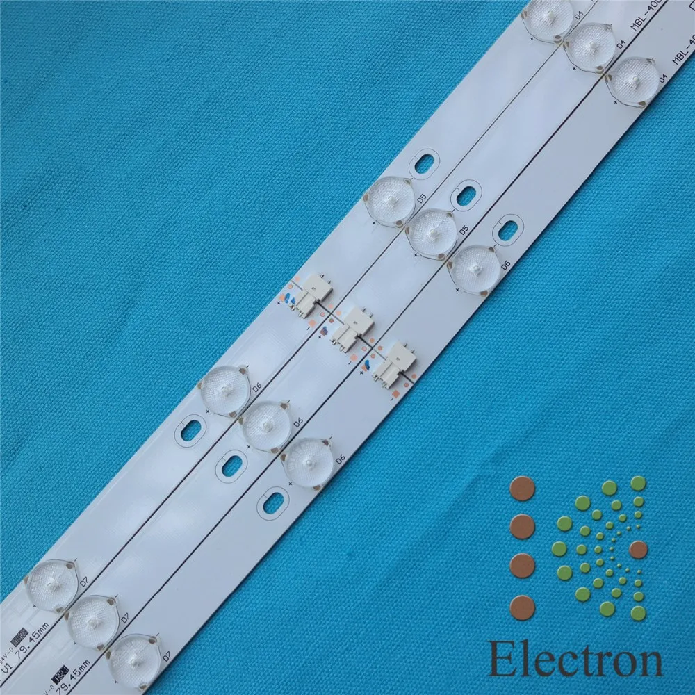 3set 40'' 775mm*17mm 10leds LED Backlight Lamps LED Strips w/ Optical Lens Fliter for TV Monitor Panel New
3set 40'' 775mm*17mm 10leds LED Backlight Lamps LED Strips w/ Optical Lens Fliter for TV Monitor Panel New