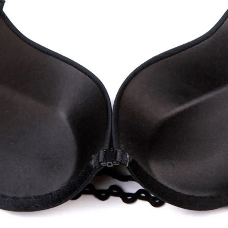 Convertible Halter Straps Padded Bra Brassieres Sexy Women Front Closure Push Up Bras