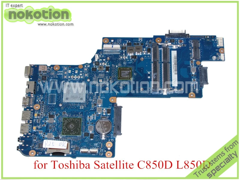 Материнская плата NOKOTION H000052450 для ноутбука toshiba satellite C850 C850D L850D 15,6 ''DDR3 EM1200
Материнская плата NOKOTION H000052450 для ноутбука toshiba satellite C850 C850D L850D 15,6 ''DDR3 EM1200