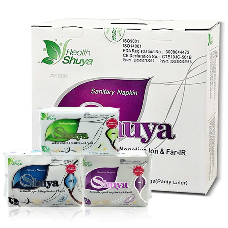 19Pack Feminine Hygiene Product Shuya Sanitary Towels Organic Cotton Anion Pads Anion Sanitary Napkin Panty Liners Sanitary Pads
19Pack Feminine Hygiene Product Shuya Sanitary Towels Organic Cotton Anion Pads Anion Sanitary Napkin Panty Liners Sanitary Pads