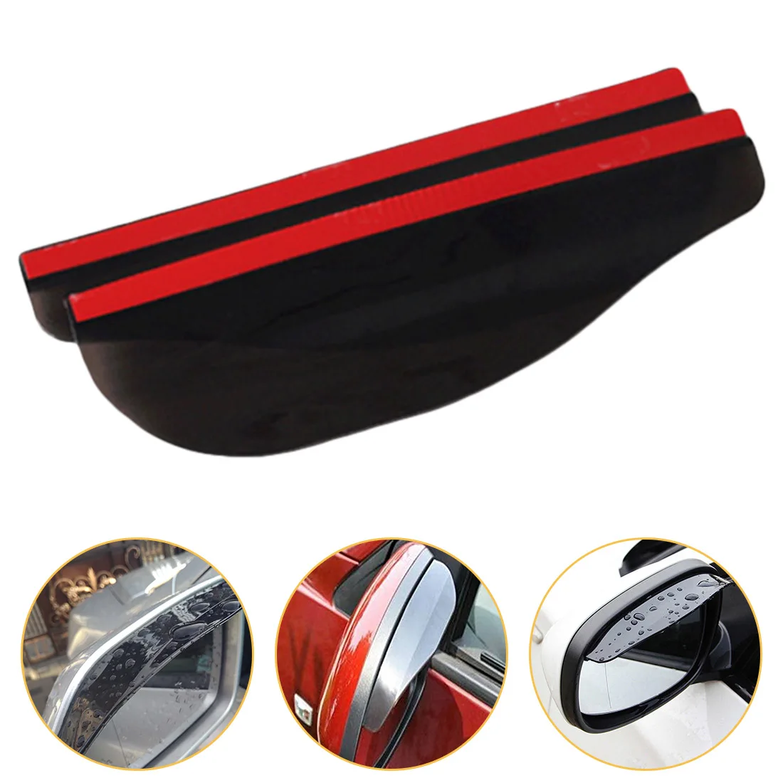 2pcs Flexible Car Rear View Side Mirror Anti Rain Visor Snow Guard Weather Shield Sun Shade Cover Rearview Suv Auto Accessories
2pcs Flexible Car Rear View Side Mirror Anti Rain Visor Snow Guard Weather Shield Sun Shade Cover Rearview Suv Auto Accessories