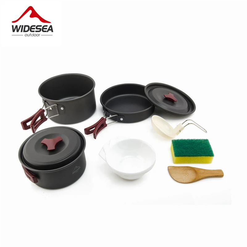Widesea 2-3 camping tableware picnic set travel tableware outdoor kitchen cooking set camping cookware hiking utenils cutlery
Widesea 2-3 camping tableware picnic set travel tableware outdoor kitchen cooking set camping cookware hiking utenils cutlery