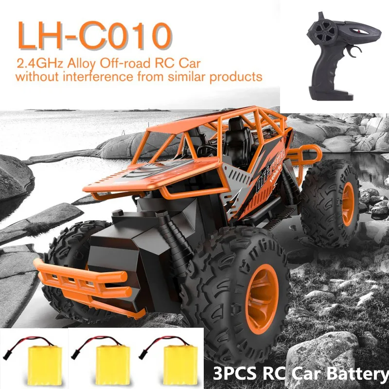 New 2.4GHz Off-road Rock Climbing Crawler Vehicle LH-C010 Alloy Remote Control RC Racing Car Toys Car for Children Kid Best Gift
New 2.4GHz Off-road Rock Climbing Crawler Vehicle LH-C010 Alloy Remote Control RC Racing Car Toys Car for Children Kid Best Gift