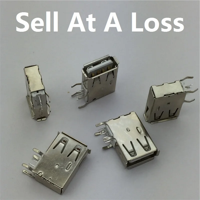 5pcs/lot USB 2.0 4Pin A Type Female Socket Connector G58 Side Pin Data Transmission Charging Free Shipping
5pcs/lot USB 2.0 4Pin A Type Female Socket Connector G58 Side Pin Data Transmission Charging Free Shipping