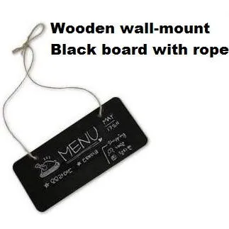 1pcs/lot NEW Small wooden wall-mount Black board with rope Wood Blackboard memo Message board Wooden doorplate
1pcs/lot NEW Small wooden wall-mount Black board with rope Wood Blackboard memo Message board Wooden doorplate