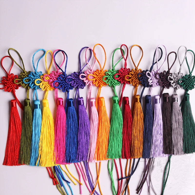 10Pcs Semi Finished Chinese Knots Tassels DIY Jewelry Home Textile Curtain Garments Decorative Accessories Pendant Craft Tassels
10Pcs Semi Finished Chinese Knots Tassels DIY Jewelry Home Textile Curtain Garments Decorative Accessories Pendant Craft Tassels