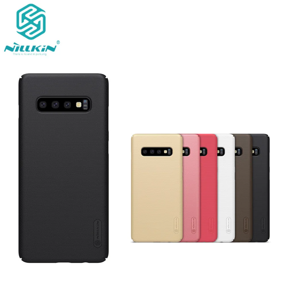 Чехол NILLKIN для Samsung Galaxy S10 Матовый Жесткий чехол накладка из поликарбоната