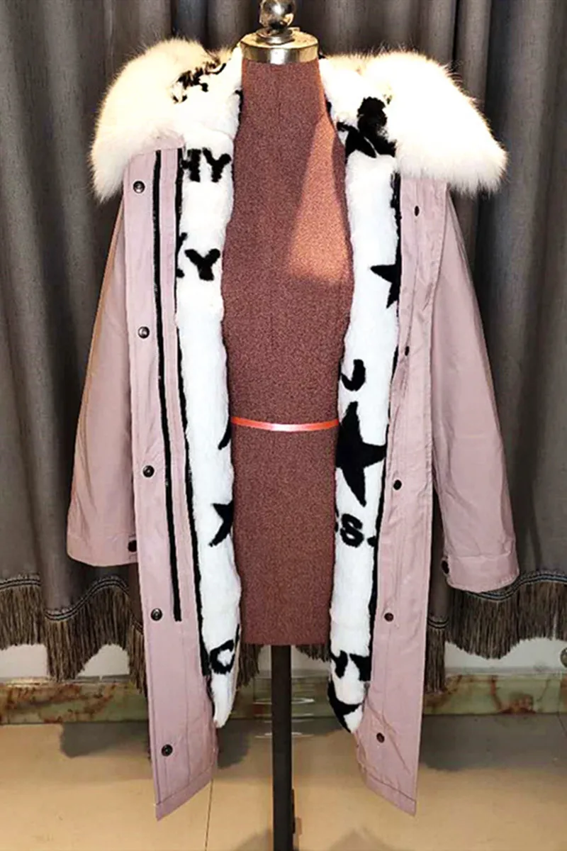 Waterproof Parka Fur coat ladies coat real fox fur collar natural rabbit fur lining long Parka winter jacket 2019
Waterproof Parka Fur coat ladies coat real fox fur collar natural rabbit fur lining long Parka winter jacket 2019