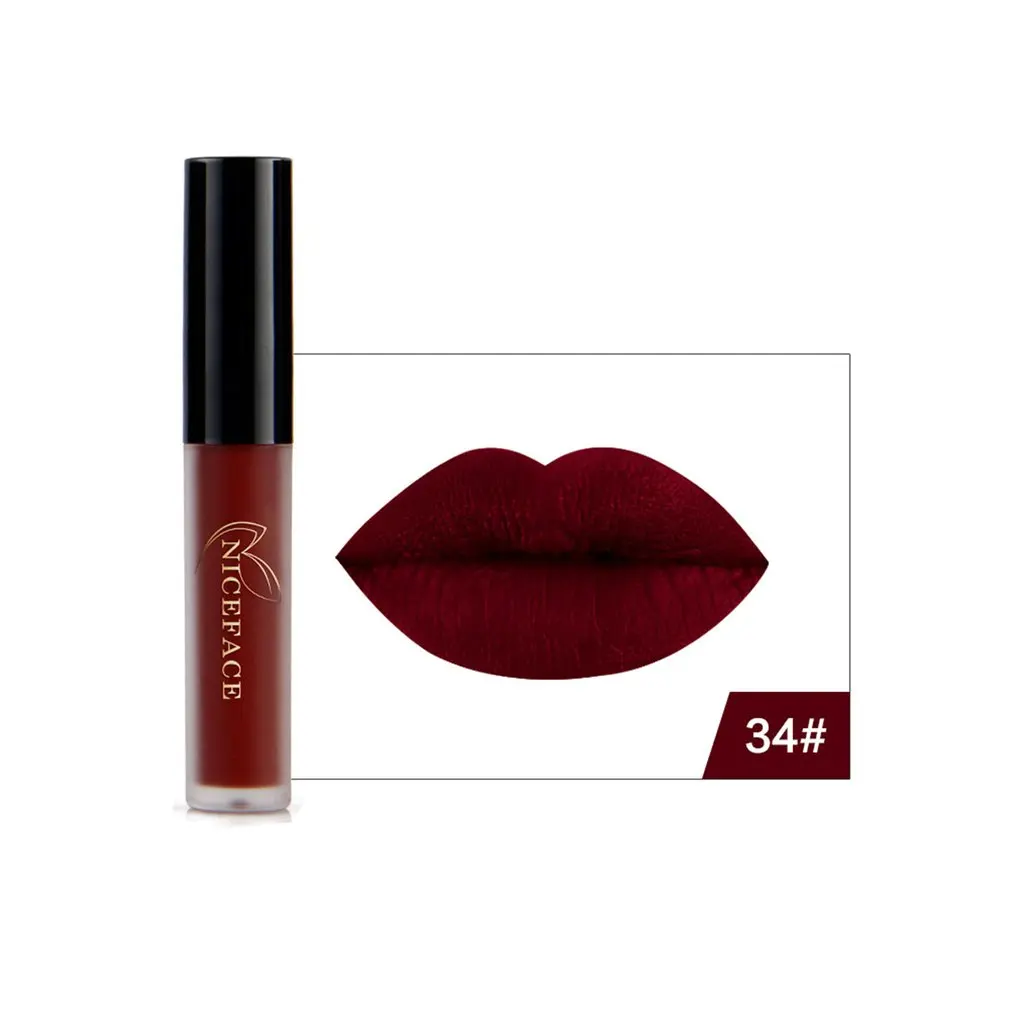 Matte Lip Gloss Nude Makeup Tint Waterproof Liquid Lipstick Pintalabios Rouge a Levre Mat Lip Volume Plumper Gloss Lippenstift
Matte Lip Gloss Nude Makeup Tint Waterproof Liquid Lipstick Pintalabios Rouge a Levre Mat Lip Volume Plumper Gloss Lippenstift