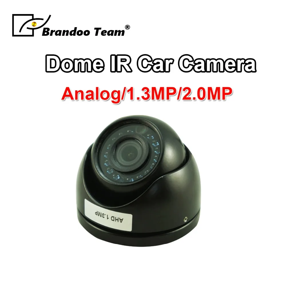 

Металлическая купольная камера видеонаблюдения для автомобиля/автобуса/грузовика/кабины/такси/автомобиля 2.0MP / 1.3MP AHD ИК Ночное Видение