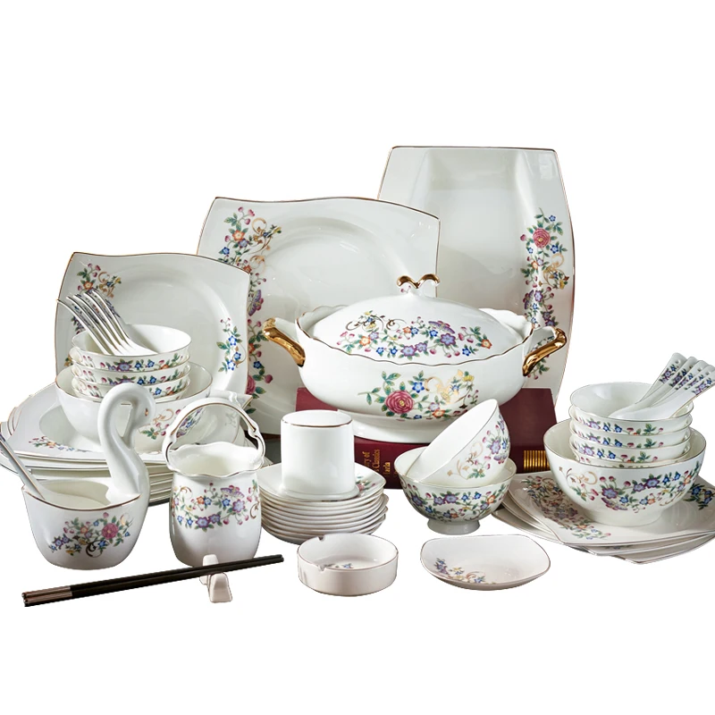 Red peony high-grade bone china tableware set 56 head of household ceramics Chinese dishes bowl wedding gift
Red peony high-grade bone china tableware set 56 head of household ceramics Chinese dishes bowl wedding gift