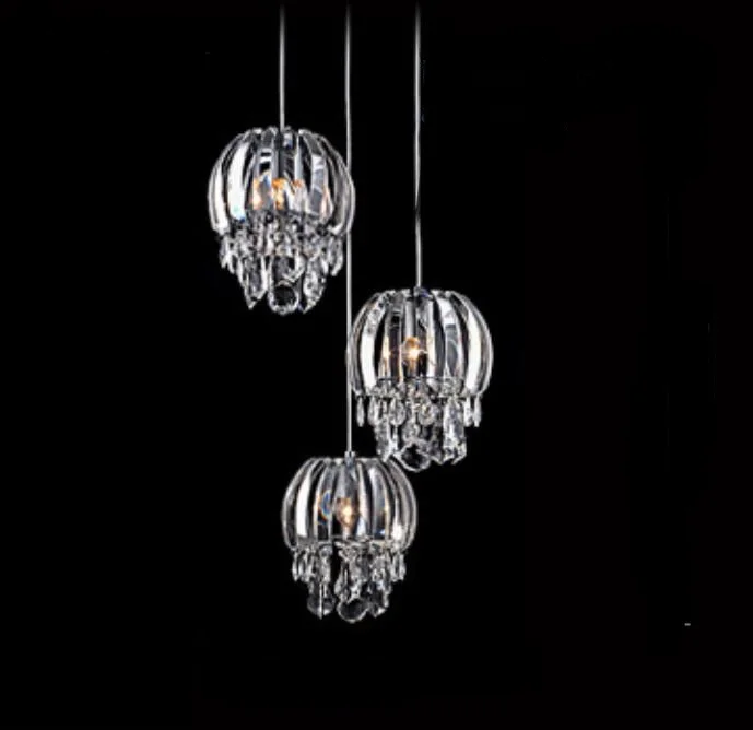 Modern simple crystal pendant lights personalized restaurant bar pendant lamps 1/3 round round home lighting ZA
Modern simple crystal pendant lights personalized restaurant bar pendant lamps 1/3 round round home lighting ZA