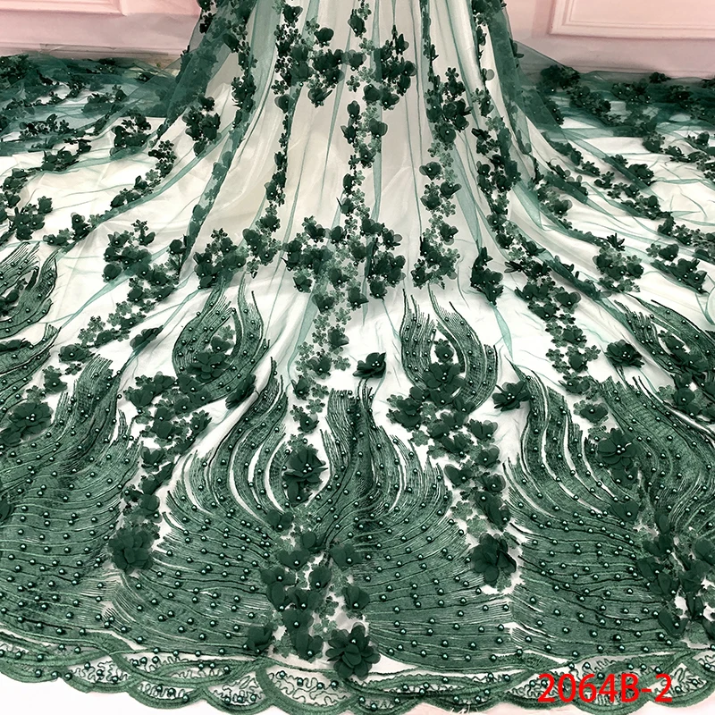 2019 Embrodiery African Lace Fabric 3d Lace Fabric High Quality Heavy Beads lace fabric for african french tulle lace 2064b
2019 Embrodiery African Lace Fabric 3d Lace Fabric High Quality Heavy Beads lace fabric for african french tulle lace 2064b