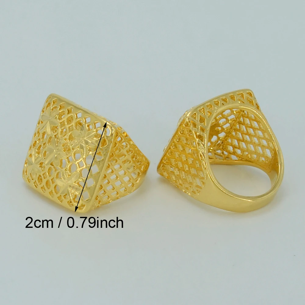 Anniyo цвета золота кольцо для женщин/девушек ювелирные изделия невесты эфиопской