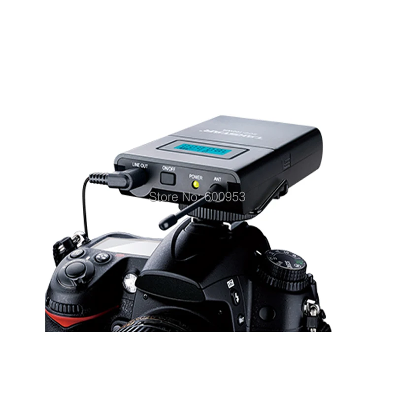 SGC-100W Wireless Lavalier Lapel Microphone System for Canon Nikon Sony DSLR Camera Camcorders Audio Recorder
SGC-100W Wireless Lavalier Lapel Microphone System for Canon Nikon Sony DSLR Camera Camcorders Audio Recorder