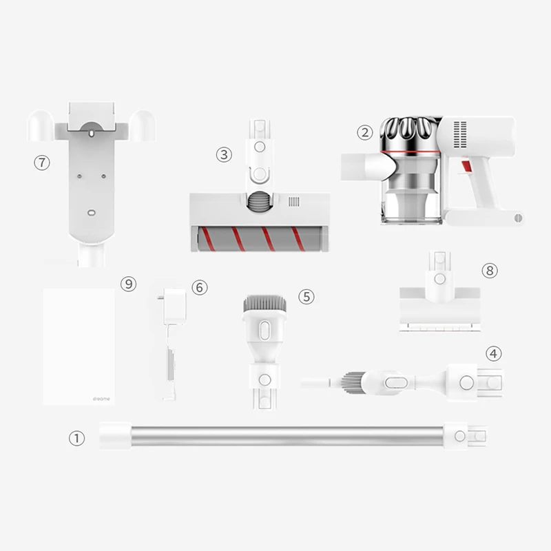 Dreame V9P Handheld Cordless Vacuum Cleaner Protable Wireless Cyclone 120AW Strong Suction Carpet Dust Collector
Dreame V9P Handheld Cordless Vacuum Cleaner Protable Wireless Cyclone 120AW Strong Suction Carpet Dust Collector