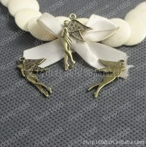 100pcs/lot Zinc alloy bead Antique Bronze Plated Charms Pendants Fit Jewelry Necklace Findings30*15MM Angel Shape JJA2964
100pcs/lot Zinc alloy bead Antique Bronze Plated Charms Pendants Fit Jewelry Necklace Findings30*15MM Angel Shape JJA2964
